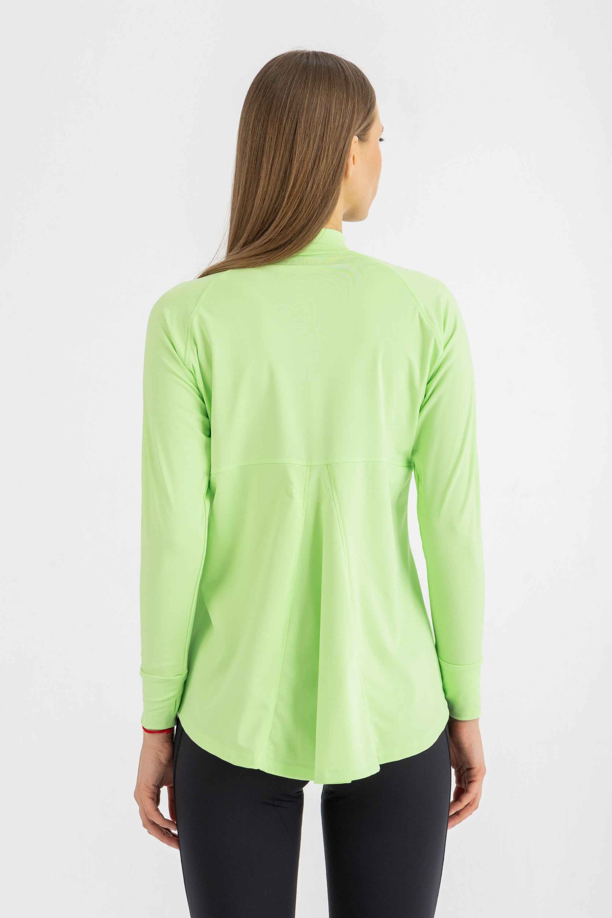 Ruffle Top - Lemon Lime - Libra Sport