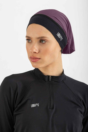 Neck Free Bandana - Midnight plum - Libra Sport