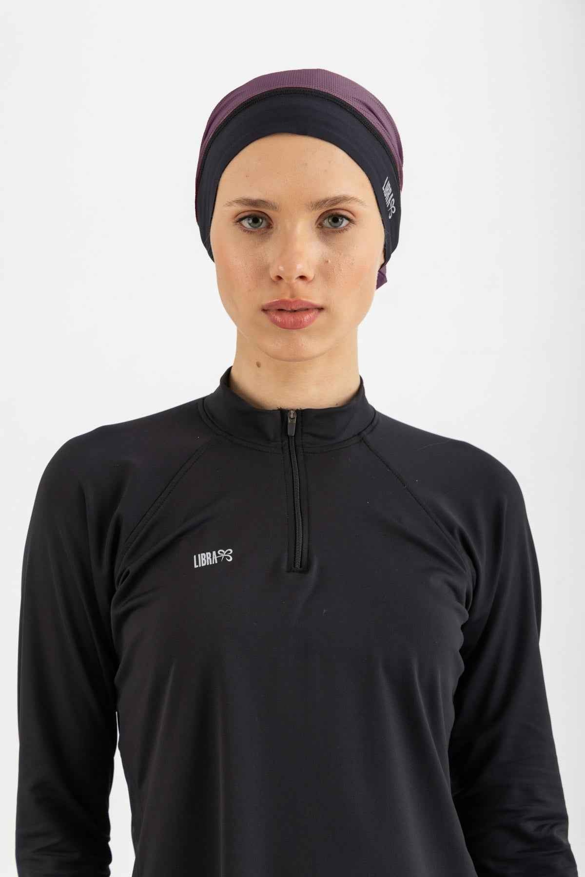 Neck Free Bandana - Midnight plum - Libra Sport