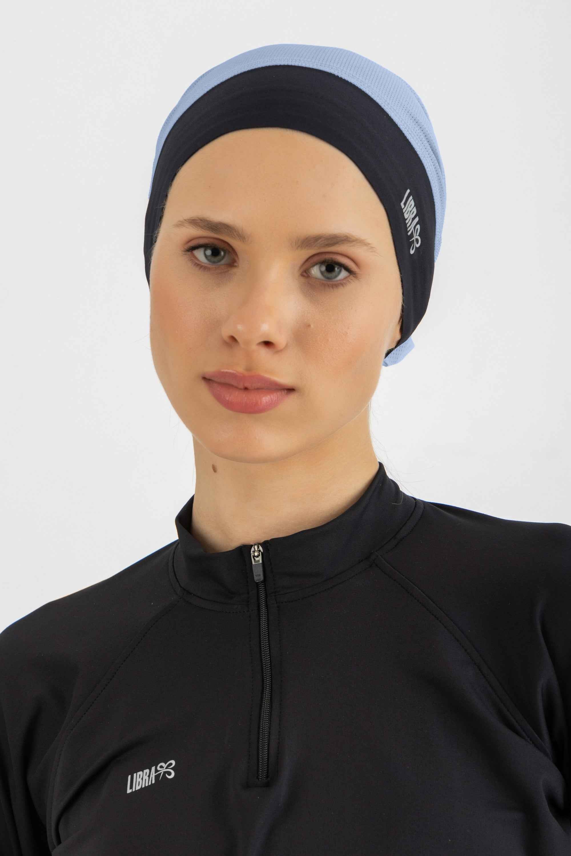 Neck Free Bandana - Dusty blue - Libra Sport