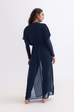 Chiffon Dress - Navy - Libra Sport