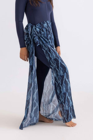 Chiffon Wrap - Deep Wave - Libra Sport