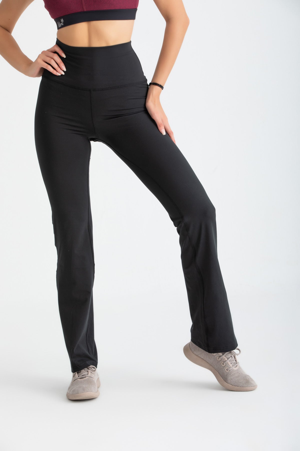 Flare Leggings - Black