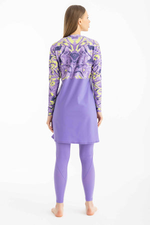 Motion Wave Swim Top - Digital Daydream - Libra Sport