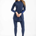Ocean Sense Swimsuit - Midnight Blue - Libra Sport