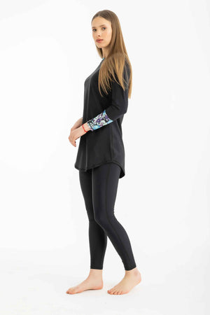 Ocean Sense Swimsuit - Meta Floral - Libra Sport