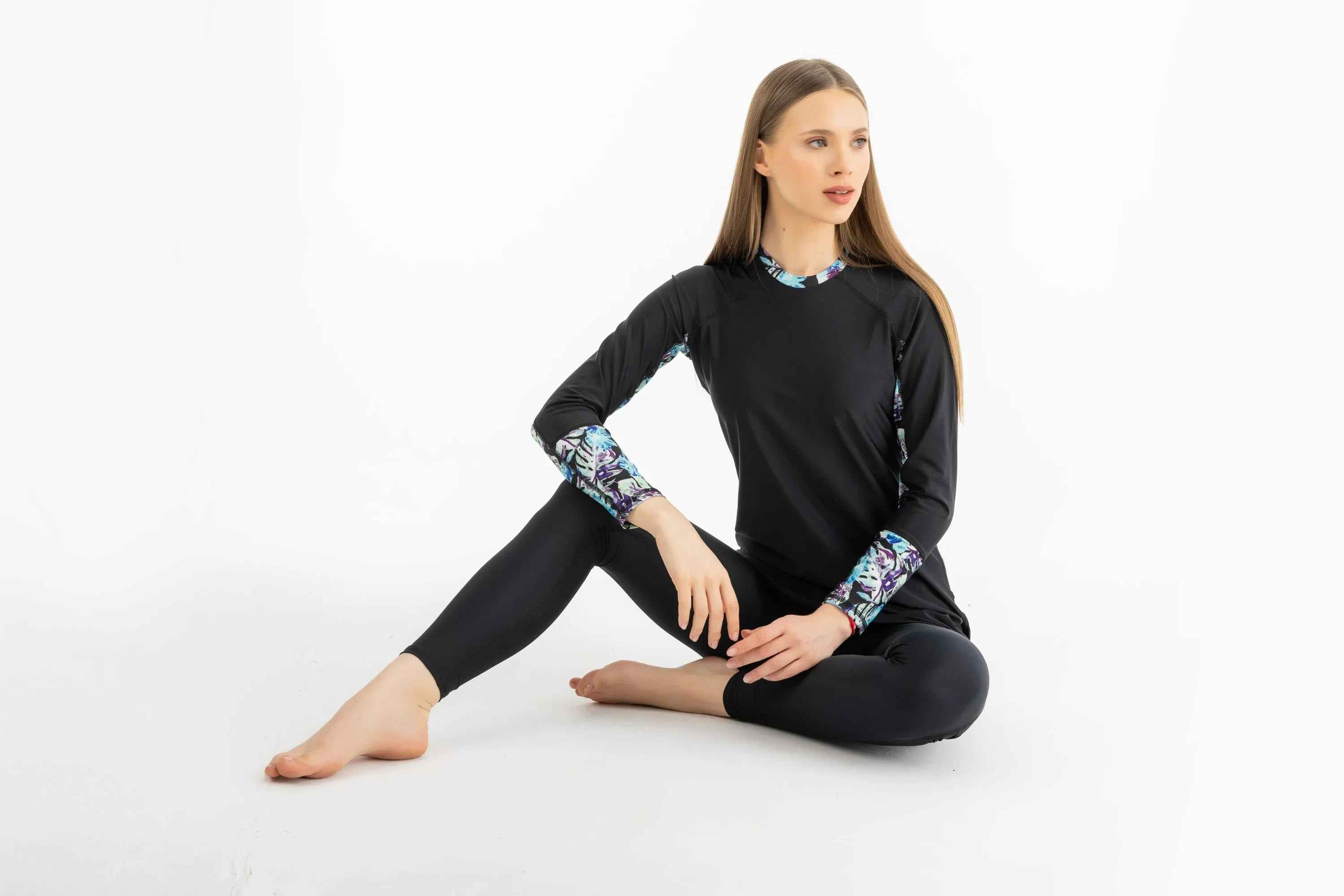 Ocean Sense Swimsuit - Meta Floral - Libra Sport