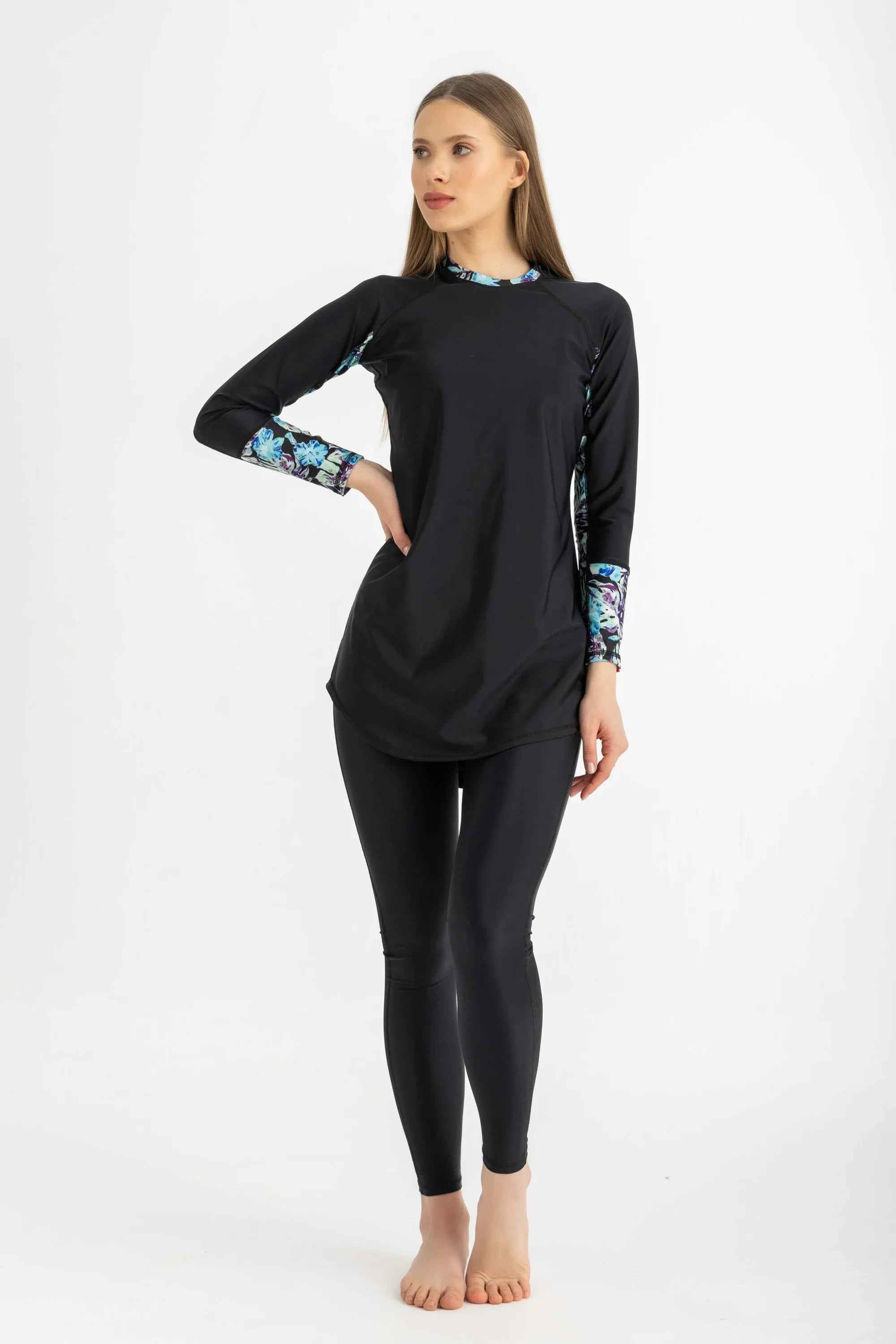 Ocean Sense Swimsuit - Meta Floral - Libra Sport