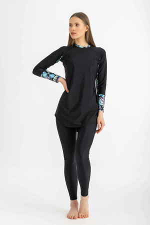 Ocean Sense Swimsuit - Meta Floral - Libra Sport