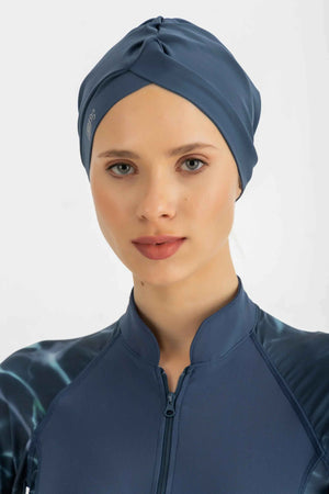 Sleek Swim Turban - Verdiigris - Libra Sport
