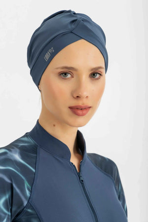 Sleek Swim Turban - Verdiigris - Libra Sport