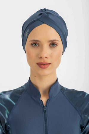Sleek Swim Turban - Verdiigris - Libra Sport