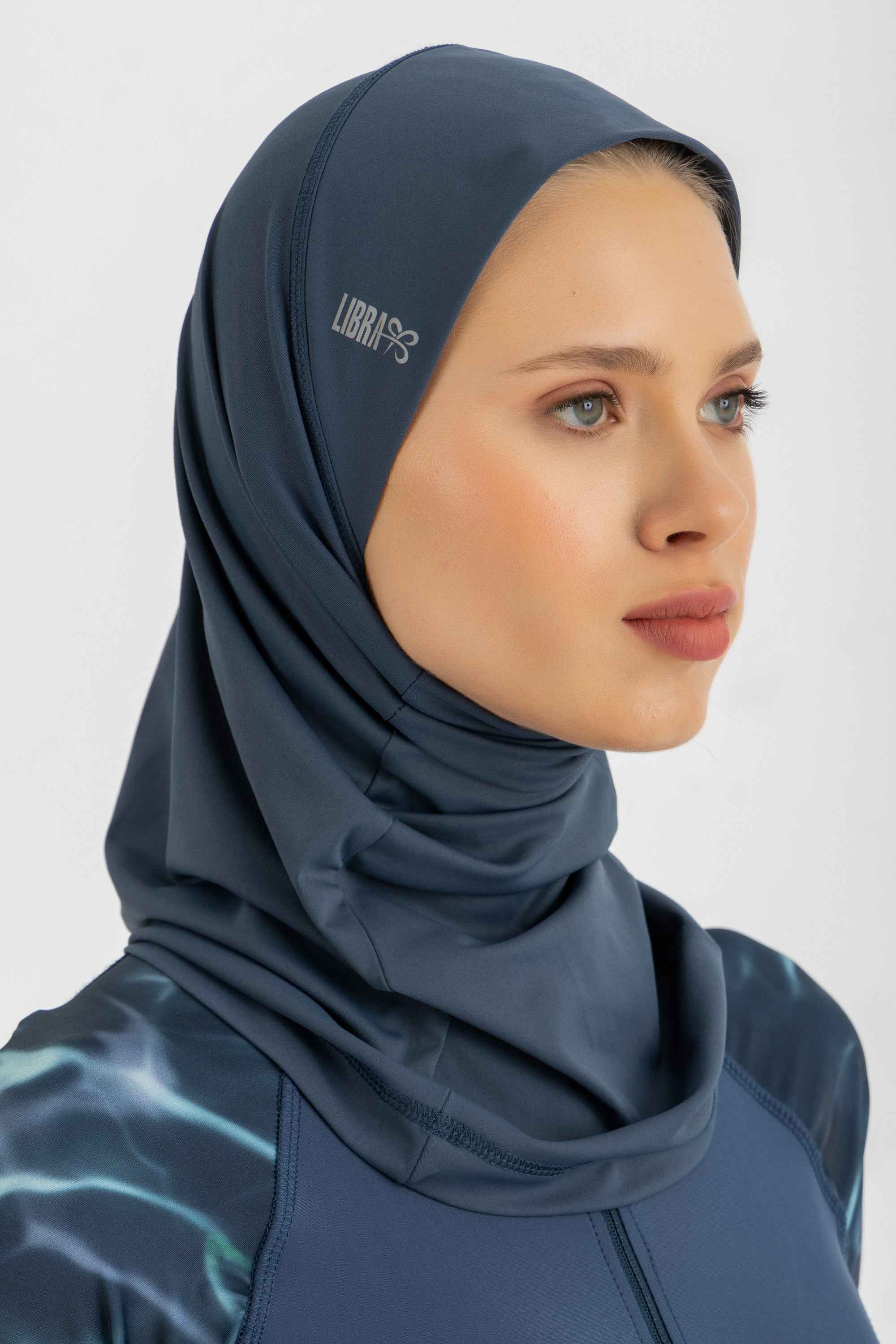 Ultra-Fit Swim Hijab - Verdiigris - Libra Sport