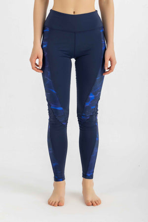 Asymmetrical Basic Swimsuit - Midnight Blue - Libra Sport