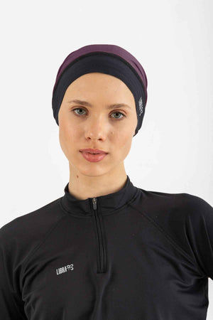 Neck Free Bandana - Midnight plum - Libra Sport