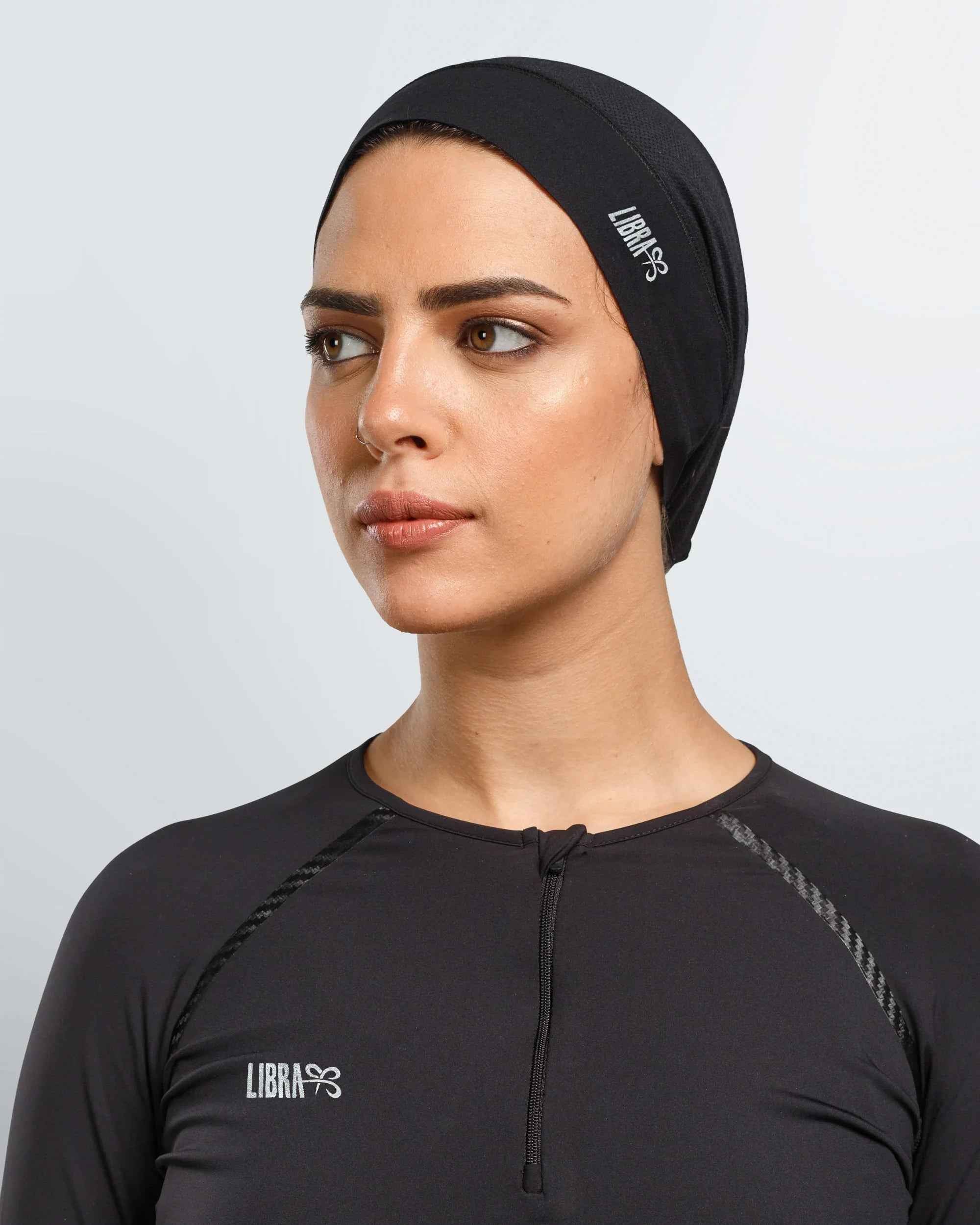 Neck Free Bandana - Black - Libra Sport