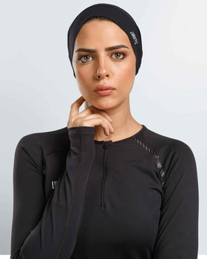 Neck Free Bandana - Black - Libra Sport