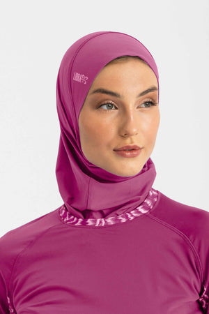 Ultra-Fit Swim Hijab - Mauve Haze - Libra Sport