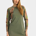 Asymmetrical Basic Swimsuit - Forest Haze - Libra Sport