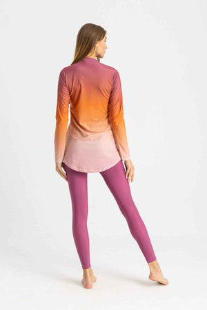 Riviera Swimsuit - Crimson Sky - Libra Sport