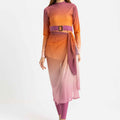 Chiffon Wrap - Gradient Sunset - Libra Sport