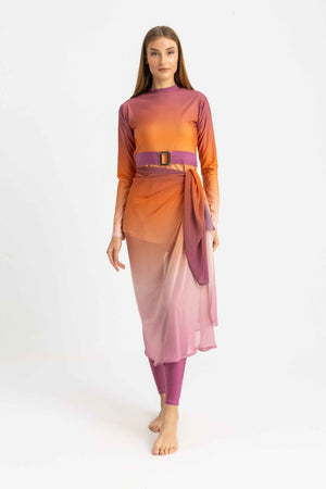 Chiffon Wrap - Gradient Sunset - Libra Sport