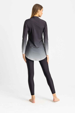 Riviera Swimsuit - Silver Midnight - Libra Sport