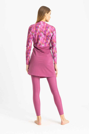 Motion Wave Swim Top - Pink Haze - Libra Sport