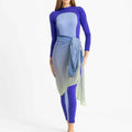 Chiffon Wrap - Gradient Green - Libra Sport