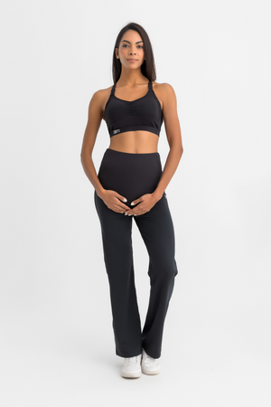 Maternity Ease Pants - Black - Libra Sport