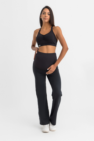Maternity Ease Pants - Black - Libra Sport