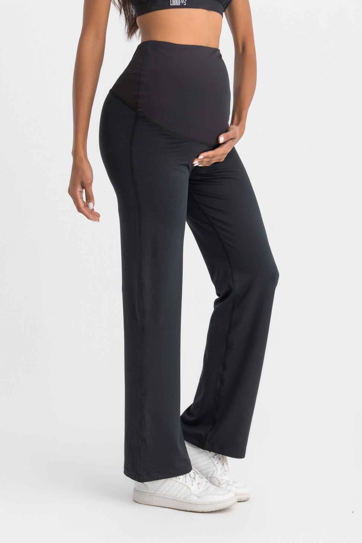 Maternity Ease Pants - Black - Libra Sport