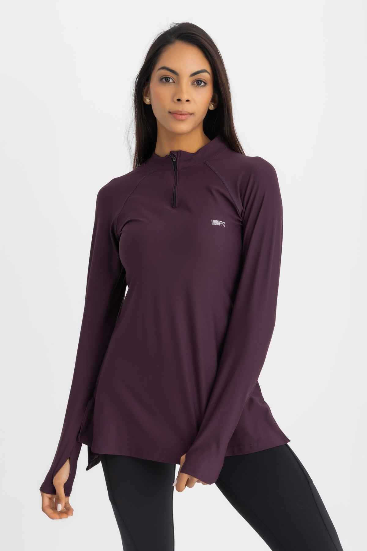 Active Top - Midnight Plum - Libra Sport
