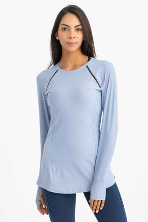 Endura LS Top - Dusty blue - Libra Sport
