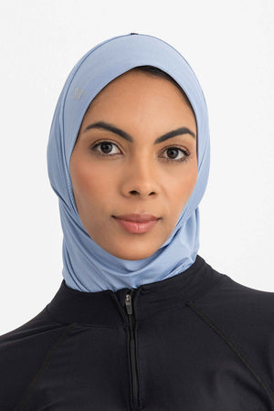 Hijab Light - Dusty blue - Libra Sport