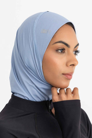 Hijab Light - Dusty blue - Libra Sport
