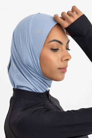 Hijab Light - Dusty blue - Libra Sport