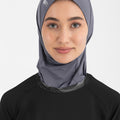 Ultra-Fit Swim Hijab - Charcoal - Libra Sport