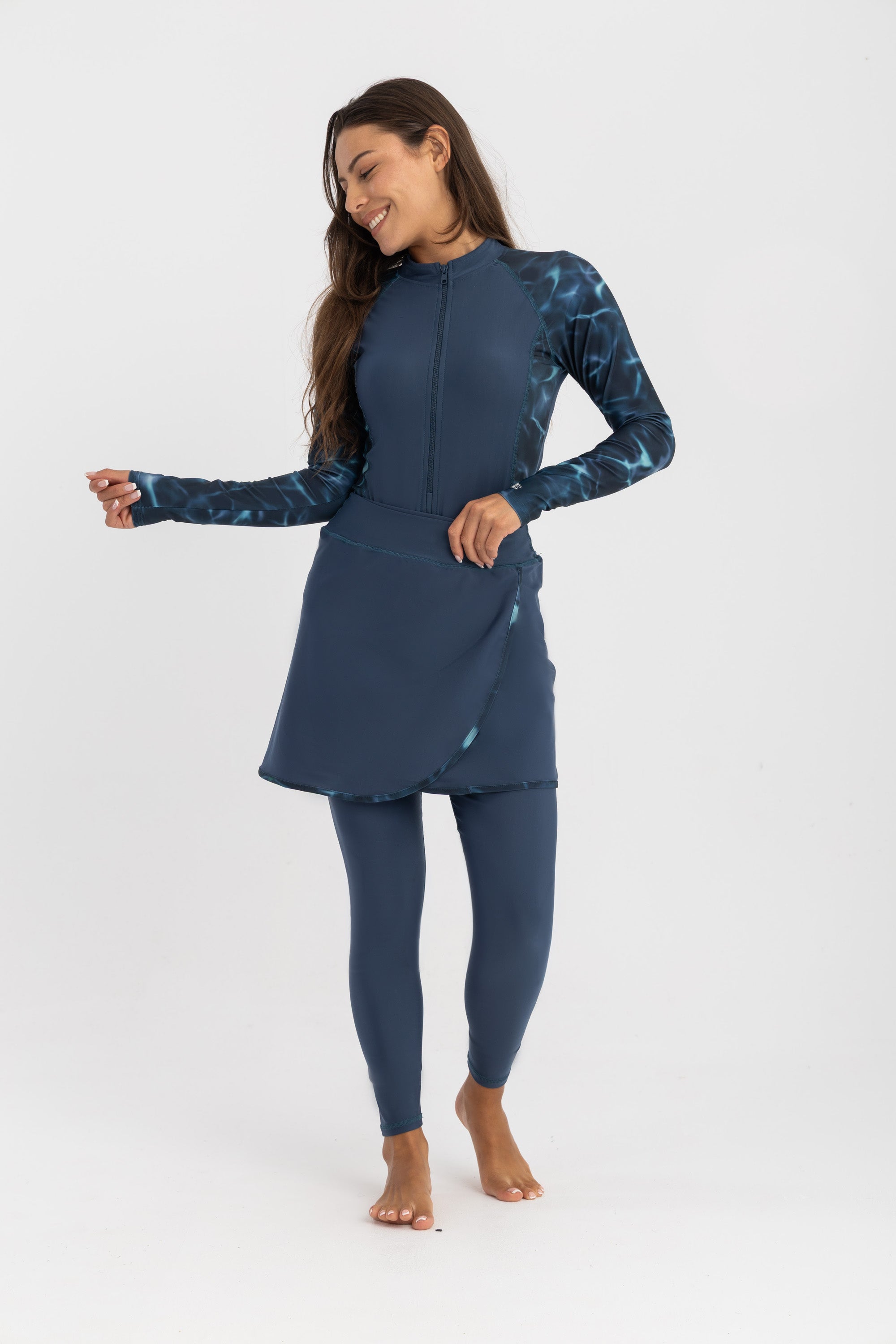 Feel Free Swimsuit - Deep Green