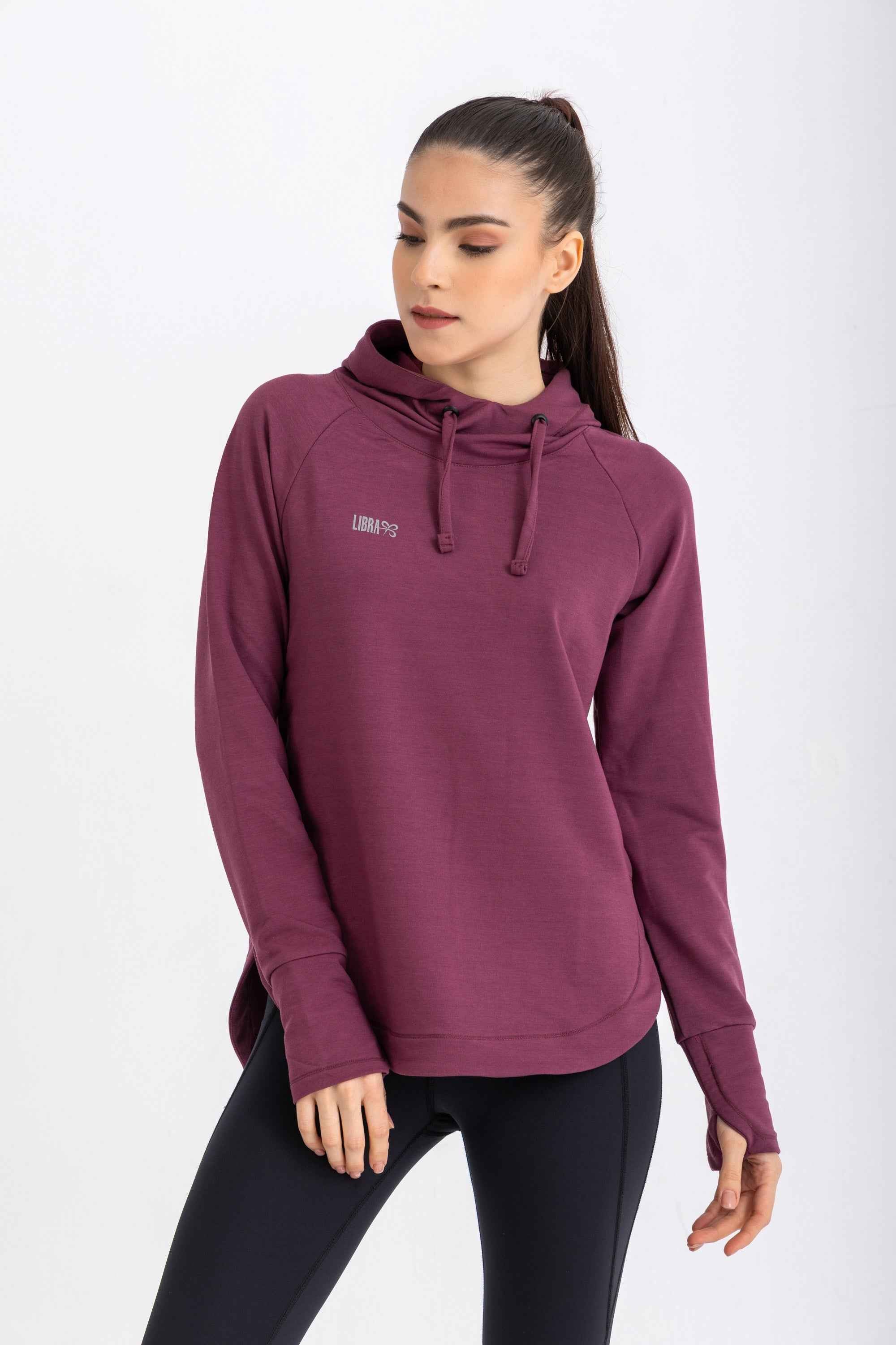 Cloud Hoodie -Crushed Violets - Libra Sport
