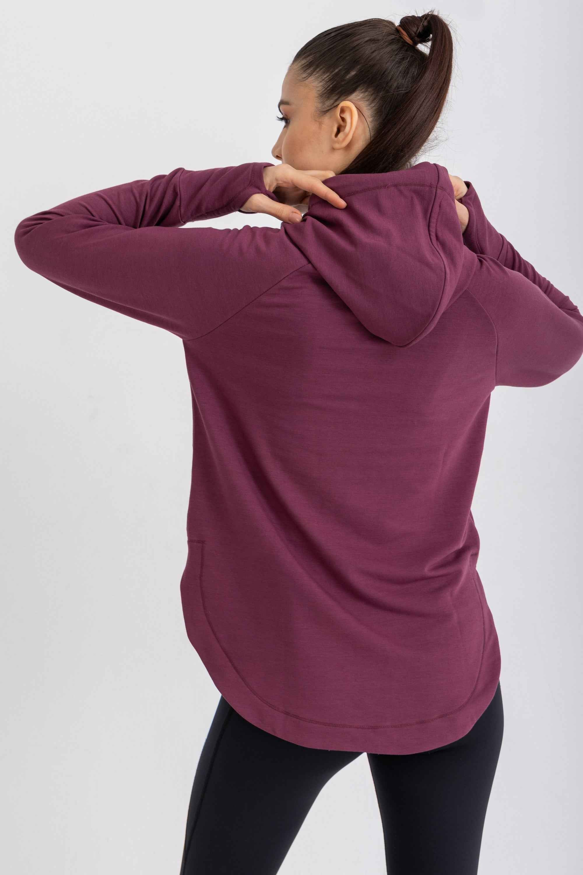 Cloud Hoodie -Crushed Violets - Libra Sport