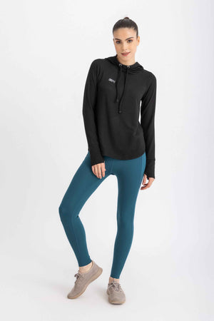 Cloud Hoodie - Black - Libra Sport