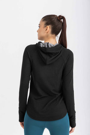 Cloud Hoodie - Black - Libra Sport