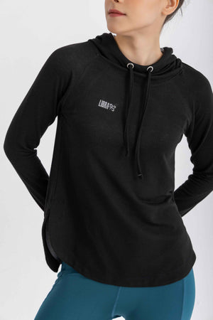 Cloud Hoodie - Black - Libra Sport