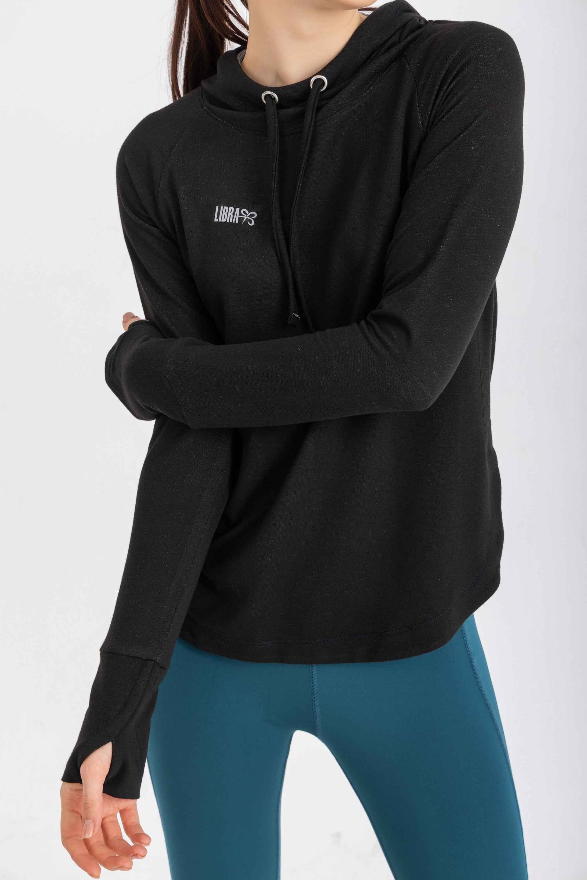 Cloud Hoodie - Black - Libra Sport