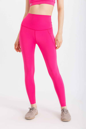 Ultra-Feel Leggings - Fuschia - Libra Sport