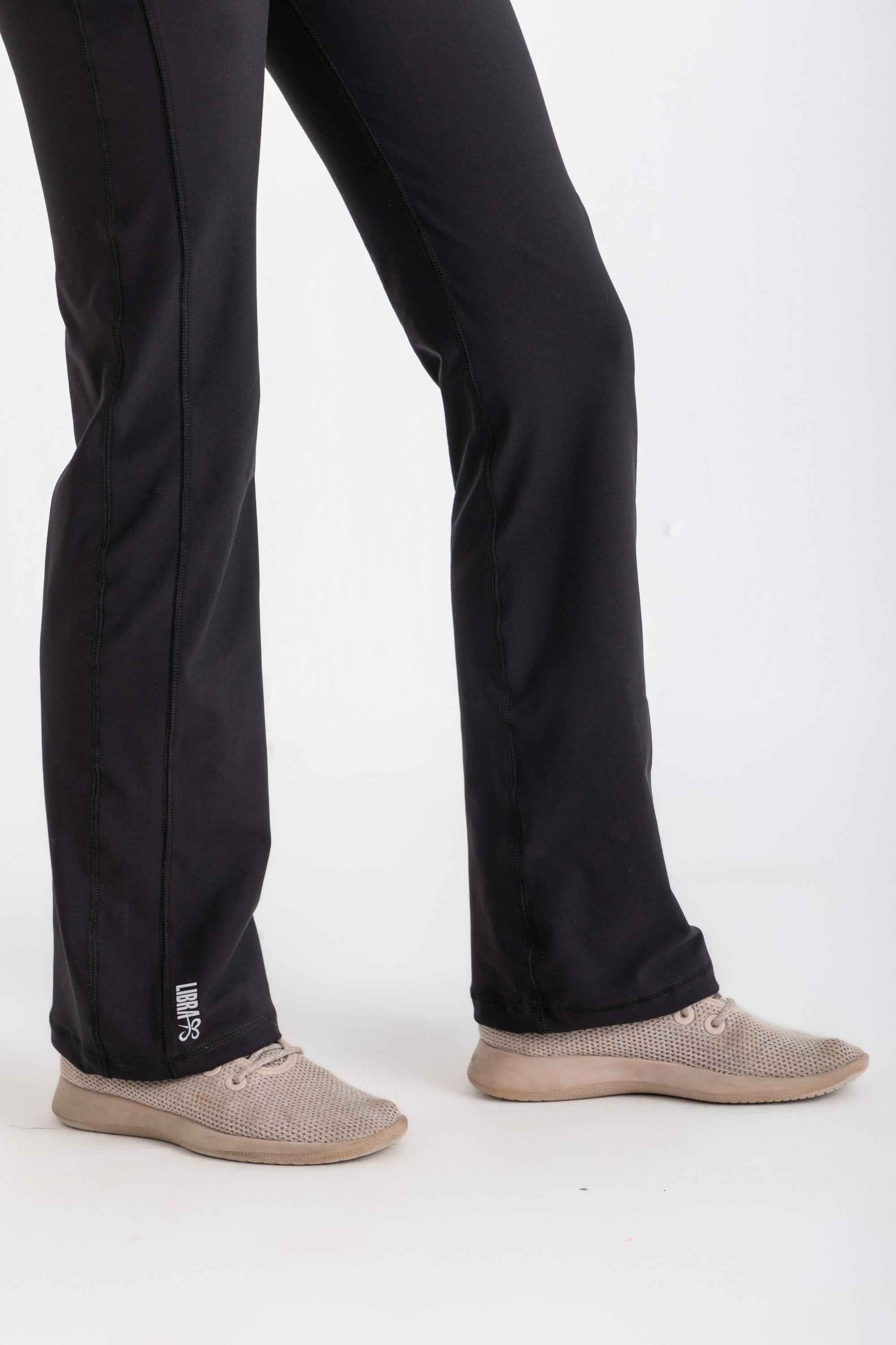 Straight Leggings - Black - Libra Sport