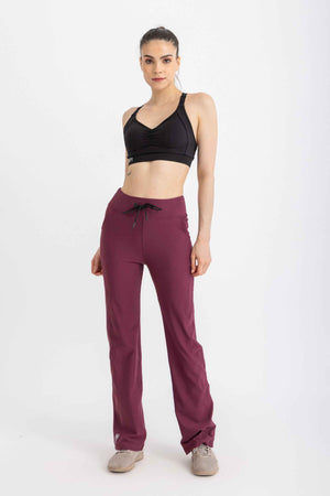 Straight Leggings - Crushed Violets - Libra Sport