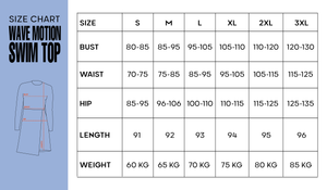 Motion Wave Swim Top - Deep Green - Libra Sport