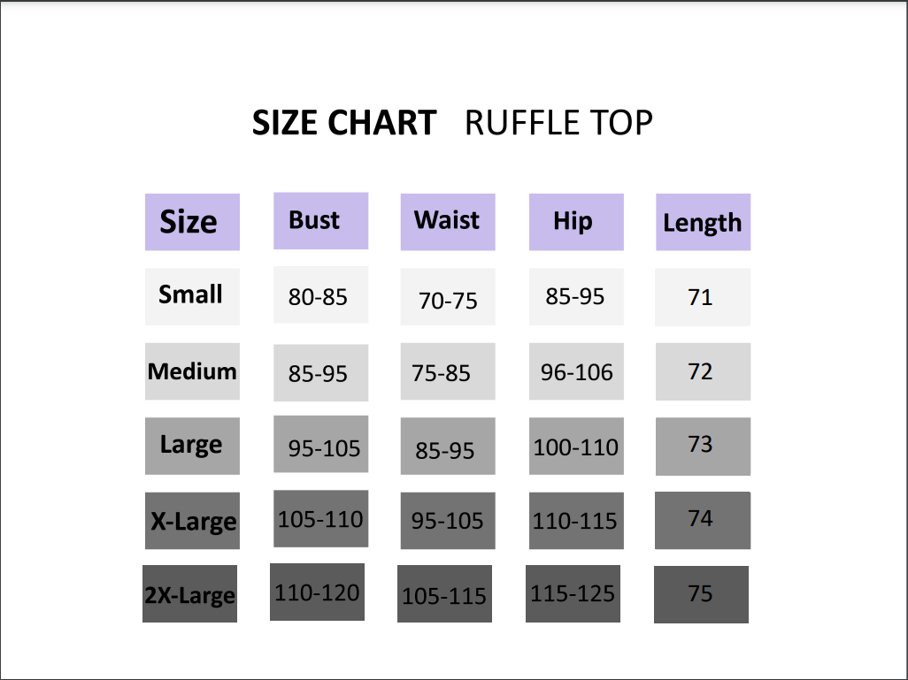 Ruffle Top - Black - Libra Sport